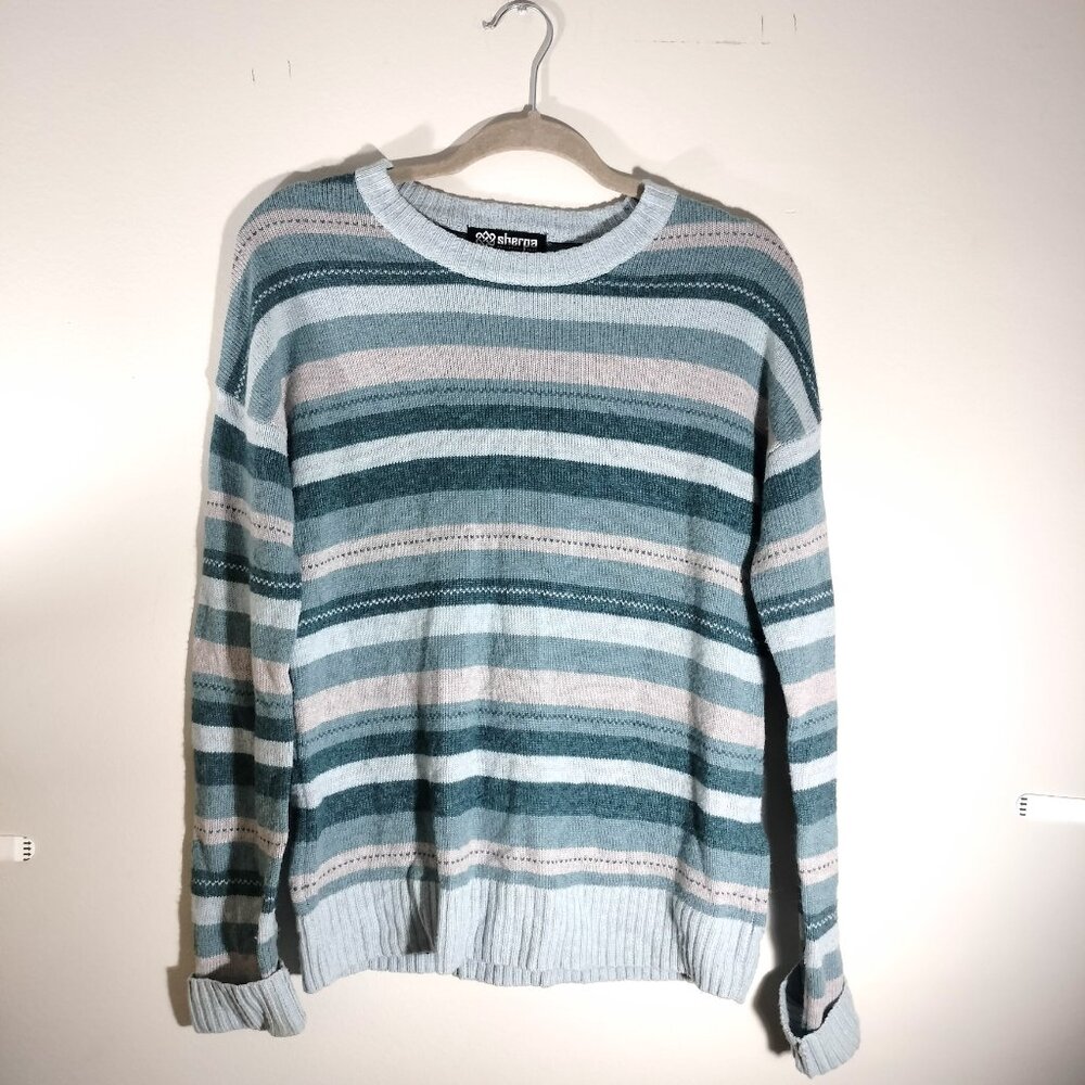 Sherpa Adventure Gear Crew Neck‎ Striped Sweater